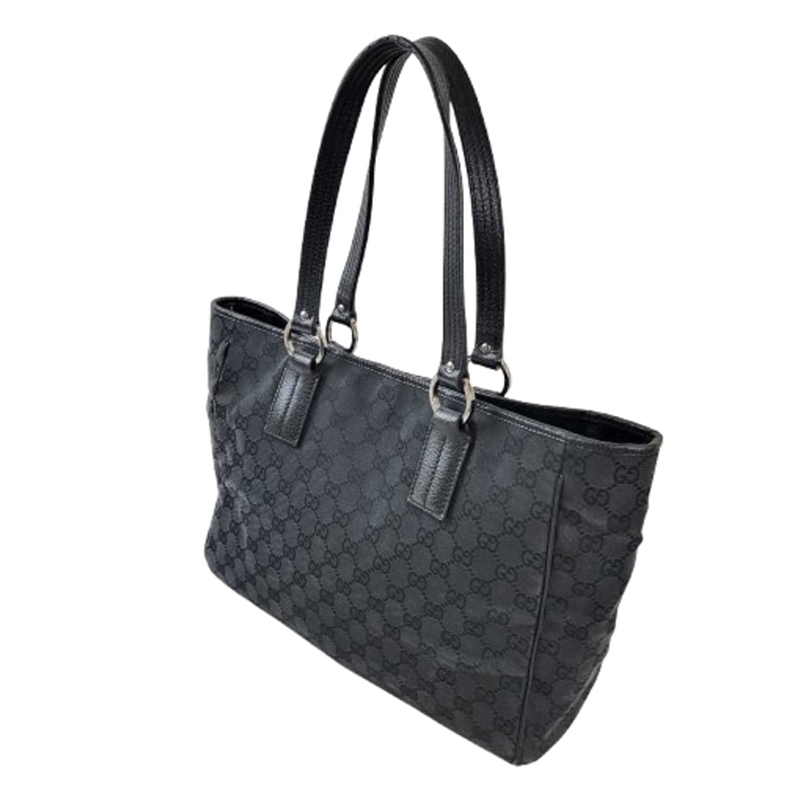 정품 구찌 블랙 자가드 숄더백 상품이미지4