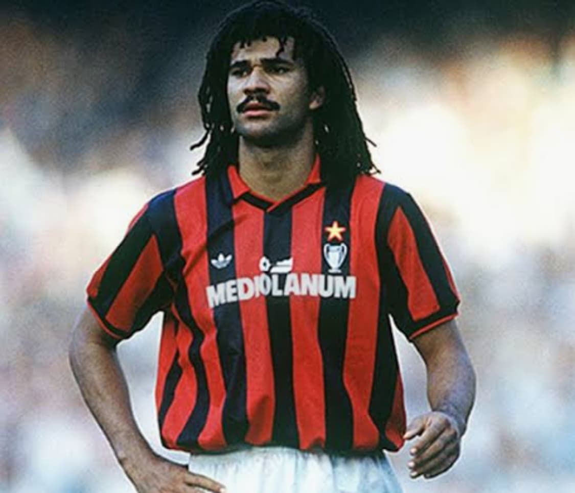 90-91 AC밀란 홈 No.10 루드 굴리트 상품이미지10