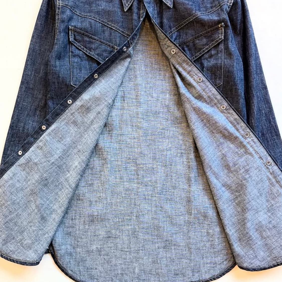 90s 리바이스 웨스턴 데님 자켓 상품이미지6