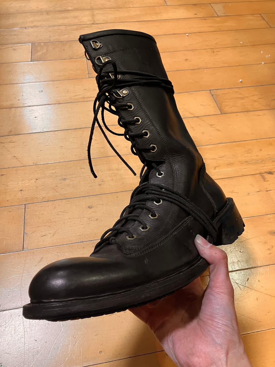 Alfredo bannister 알프레도 바니스터 롱 밀리터리 부츠 43 상품이미지2