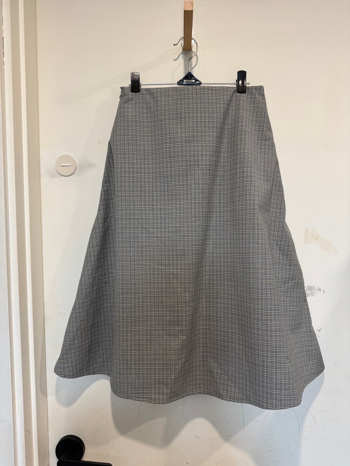 무트오피스 ITALIAN/Waterproof check 스커트 상품이미지4