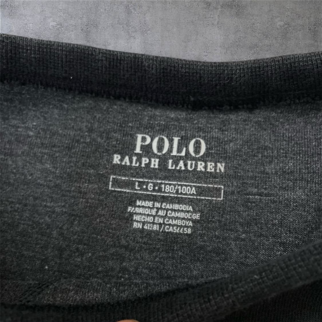 폴로 랄프로렌 블랙 포니자수 맨투맨 스웨트셔츠 L 상품이미지2
