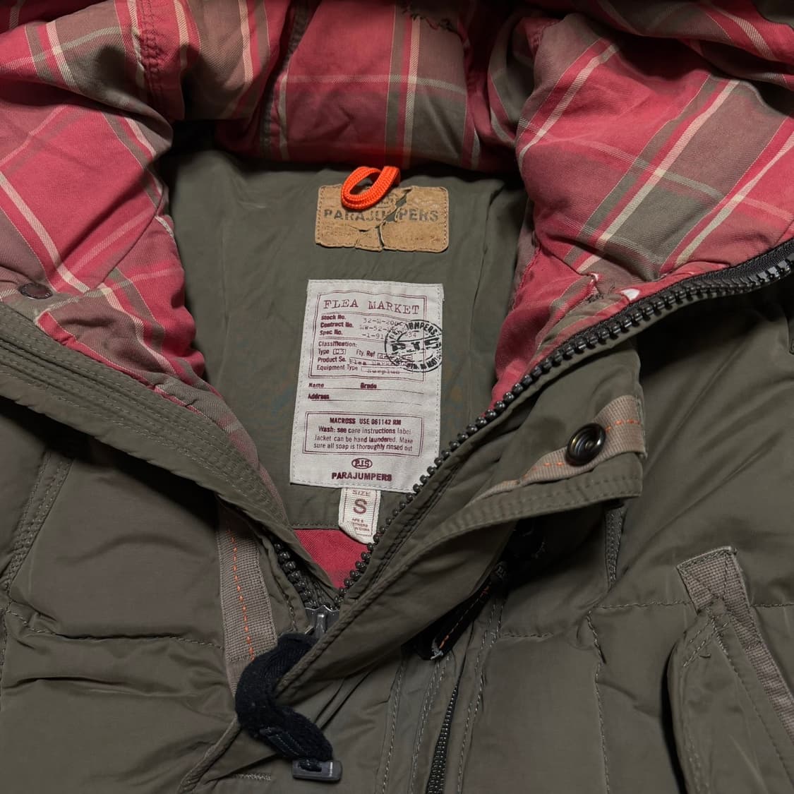 파라점퍼스 (Parajumpers)코디악 빈티지 패딩 점퍼 상품이미지4