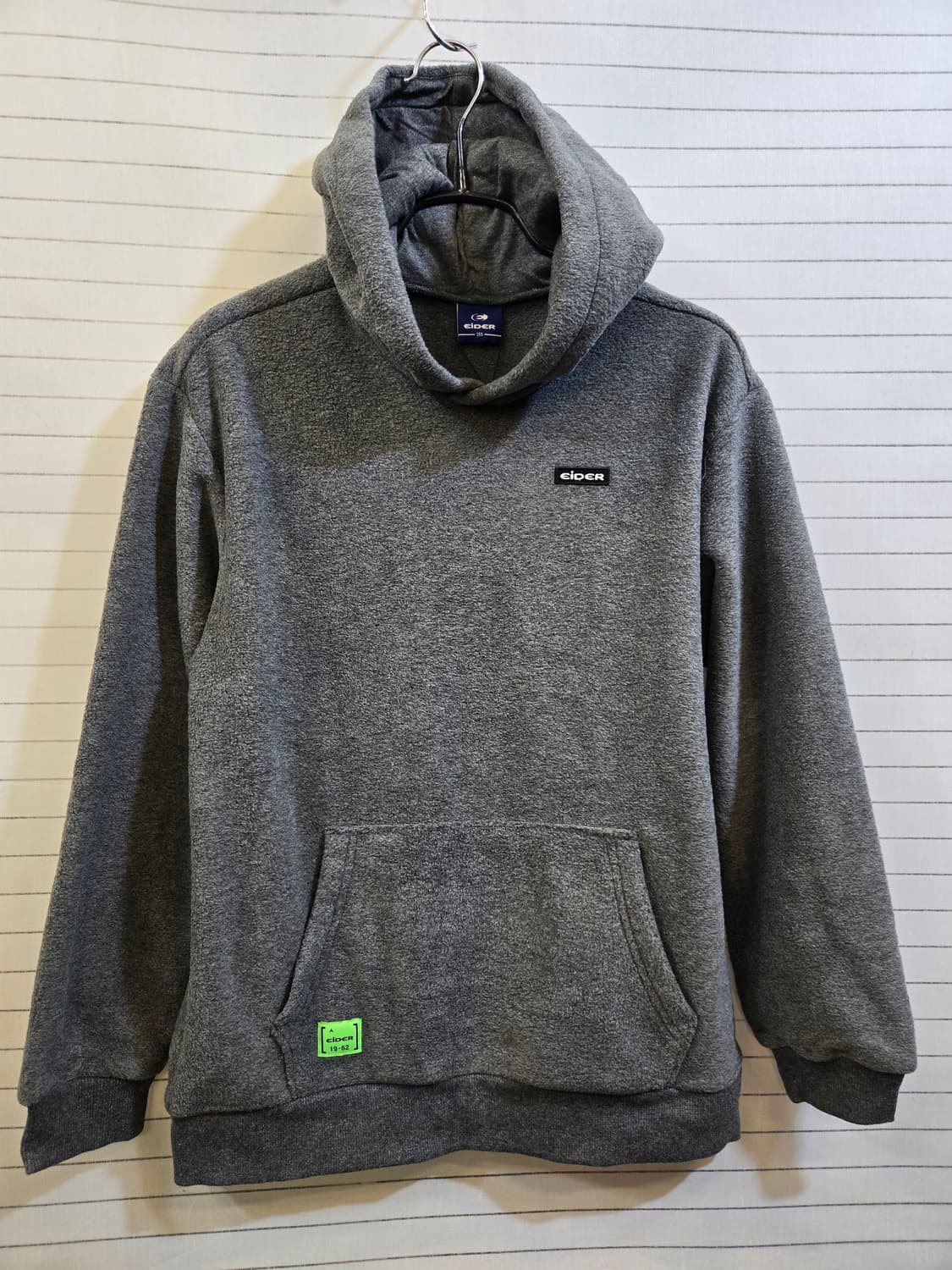 아이더 플리스 쥬니어 155(12~13세) 자켓 그레이 새상품 상품이미지2