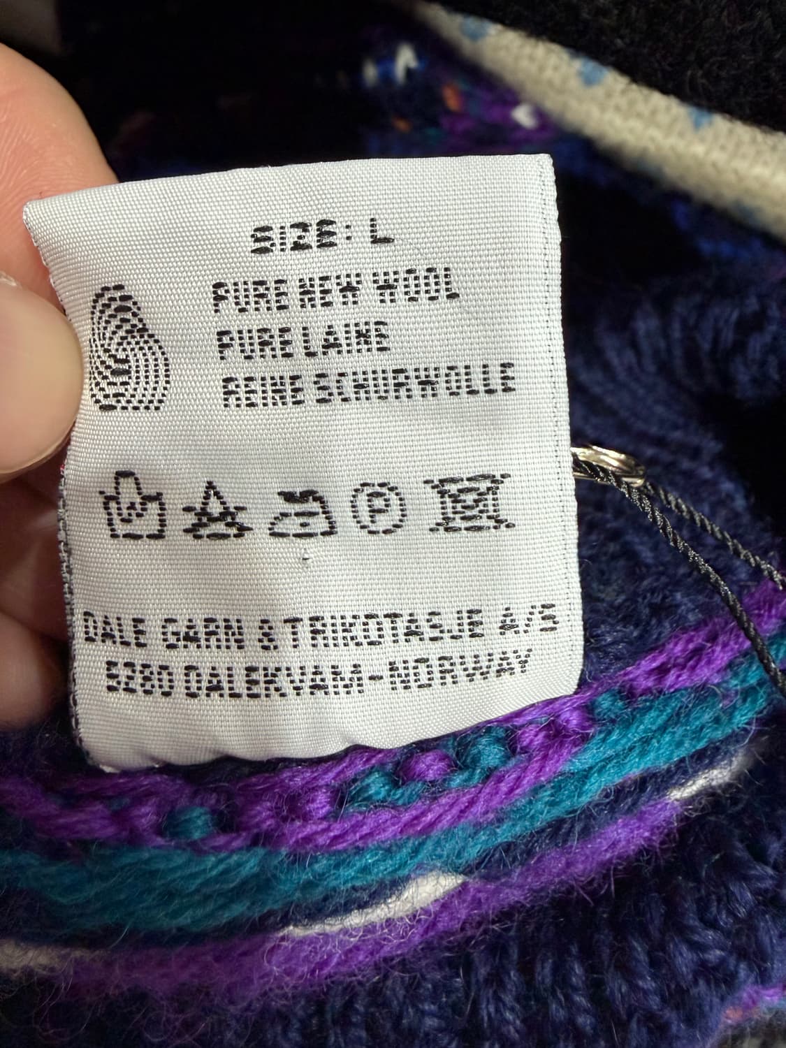 [L] Dale of norway 데일오브노르웨이 울 100% 노르딕니트 상품이미지7