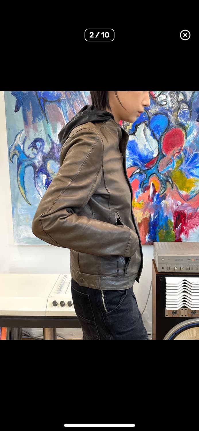 솔리드 옴므 가죽자켓 상품이미지1