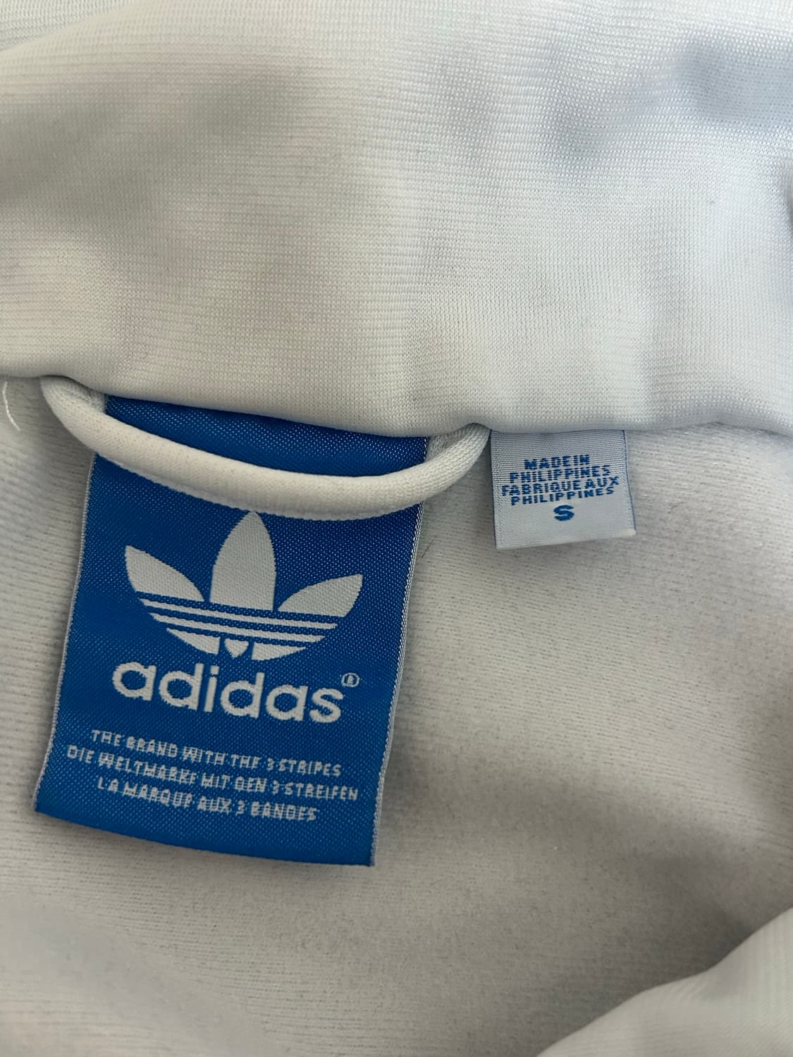 아디다스 파이어버드 화이트색 져지 s 상품이미지3