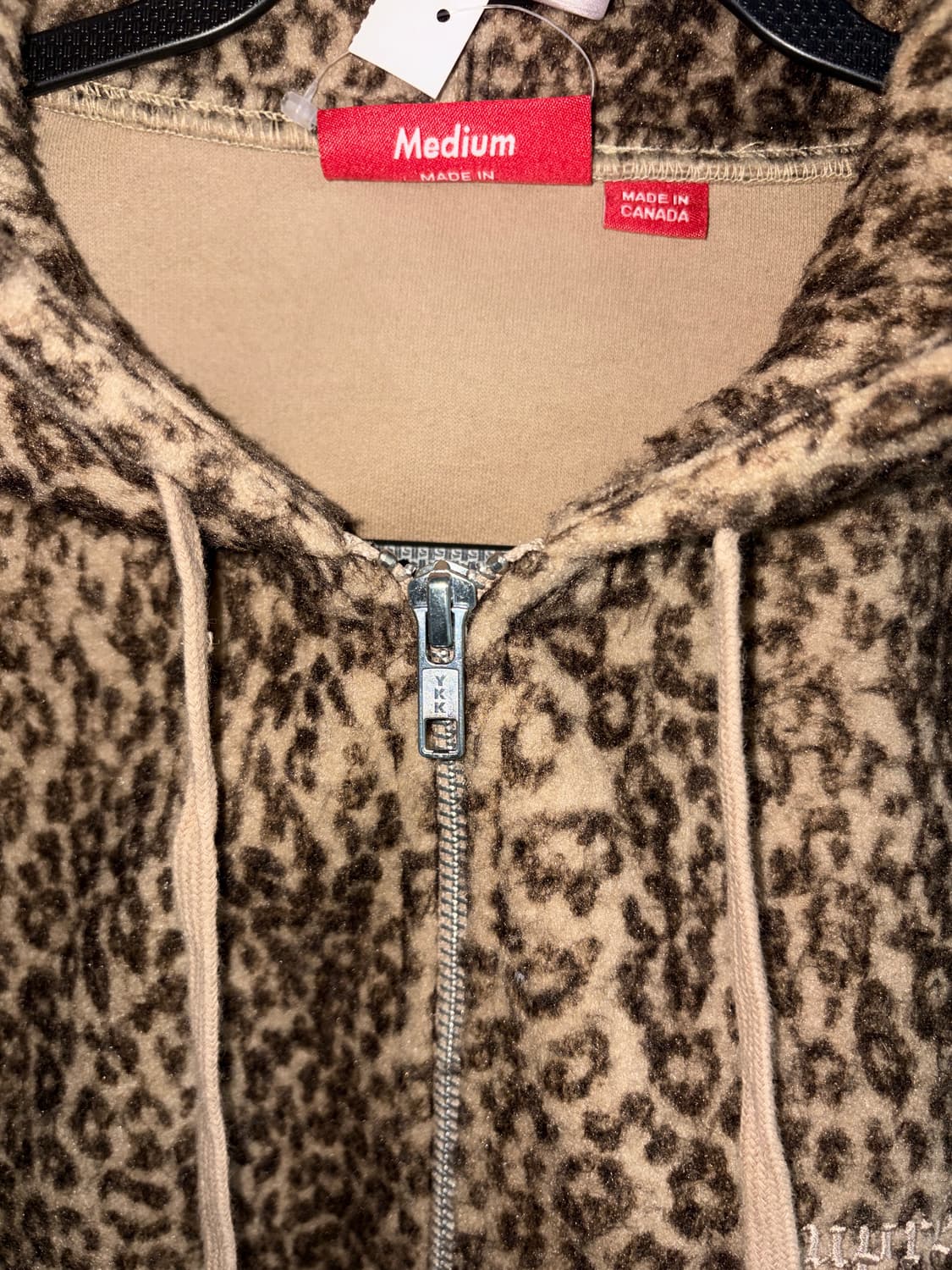 슈프림 치타 필드 집업 후드 상품이미지4