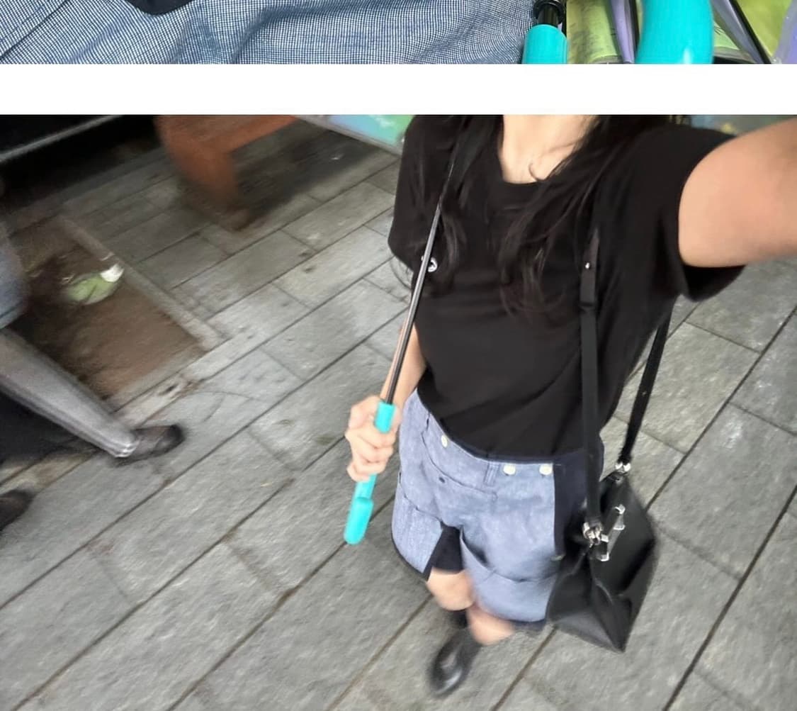 빈티지 레이어드 버뮤다 팬츠 (착용샷 참고) 상품이미지3