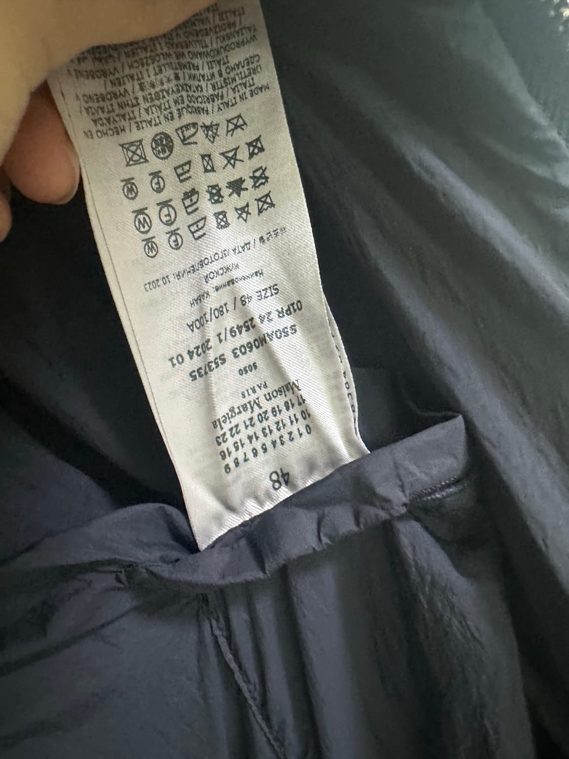 마르지엘라 요크 해링턴자켓 48size 상품이미지4