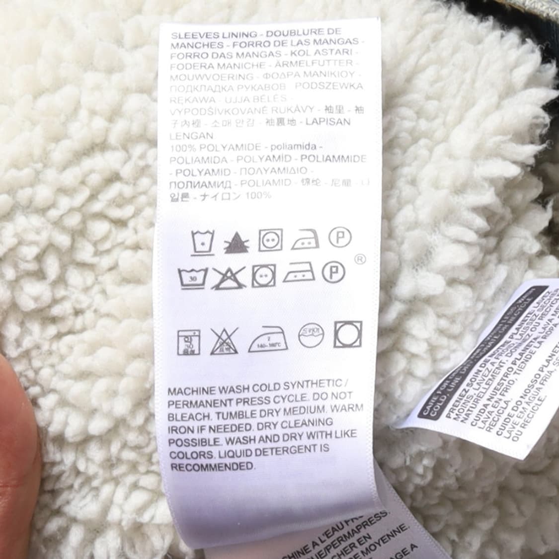 리바이스 Levi's Sherpa Denim Trucker Jacket 상품이미지10