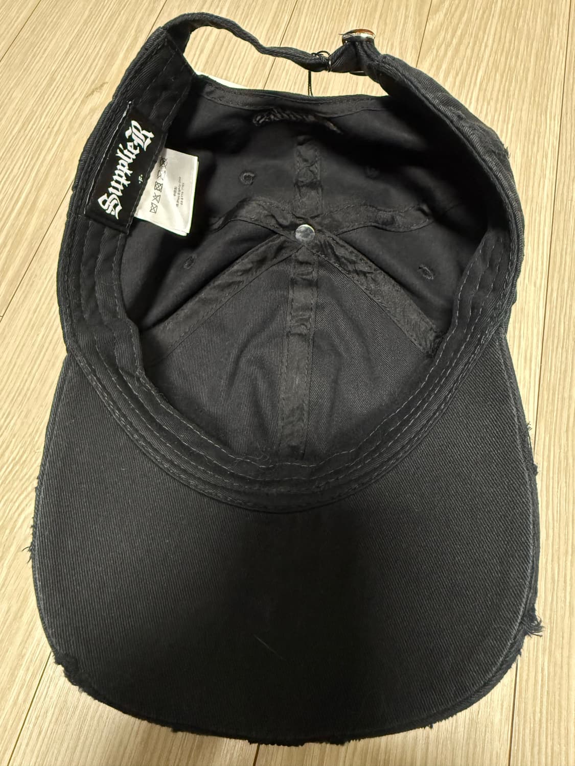 일본스트릿브랜드 서플라이어  크로스 패치 워싱볼캡 상품이미지8