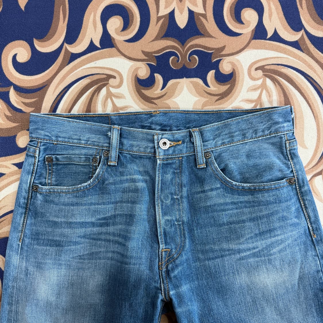 (30)리바이스 Levis 501 워싱 데님팬츠 상품이미지4