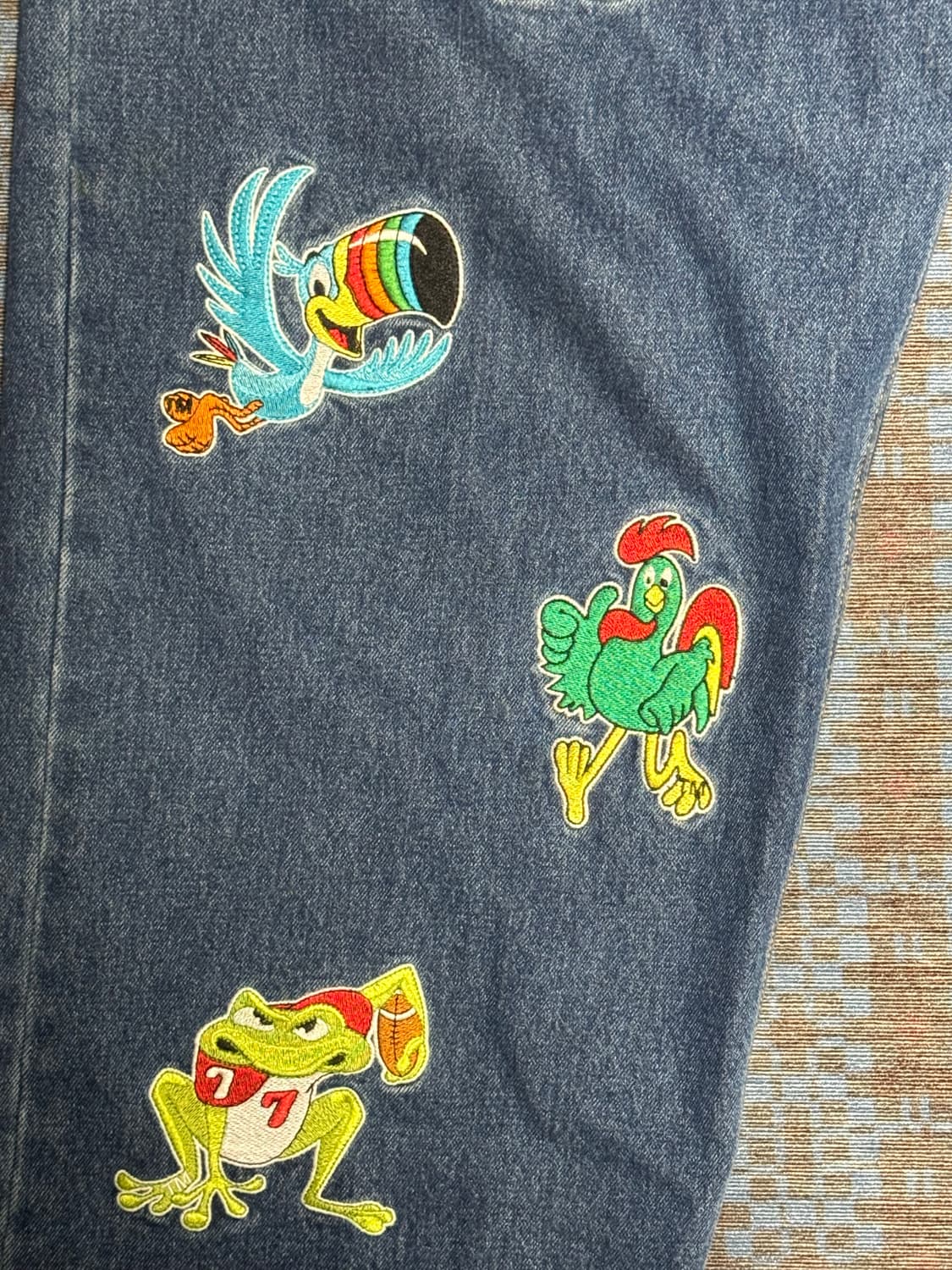 WKNDRS 위캔더스 진청바지 상품이미지6