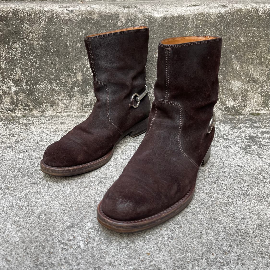 [39] Gucci 00년대 horsebit boots( 250~255) 상품이미지1