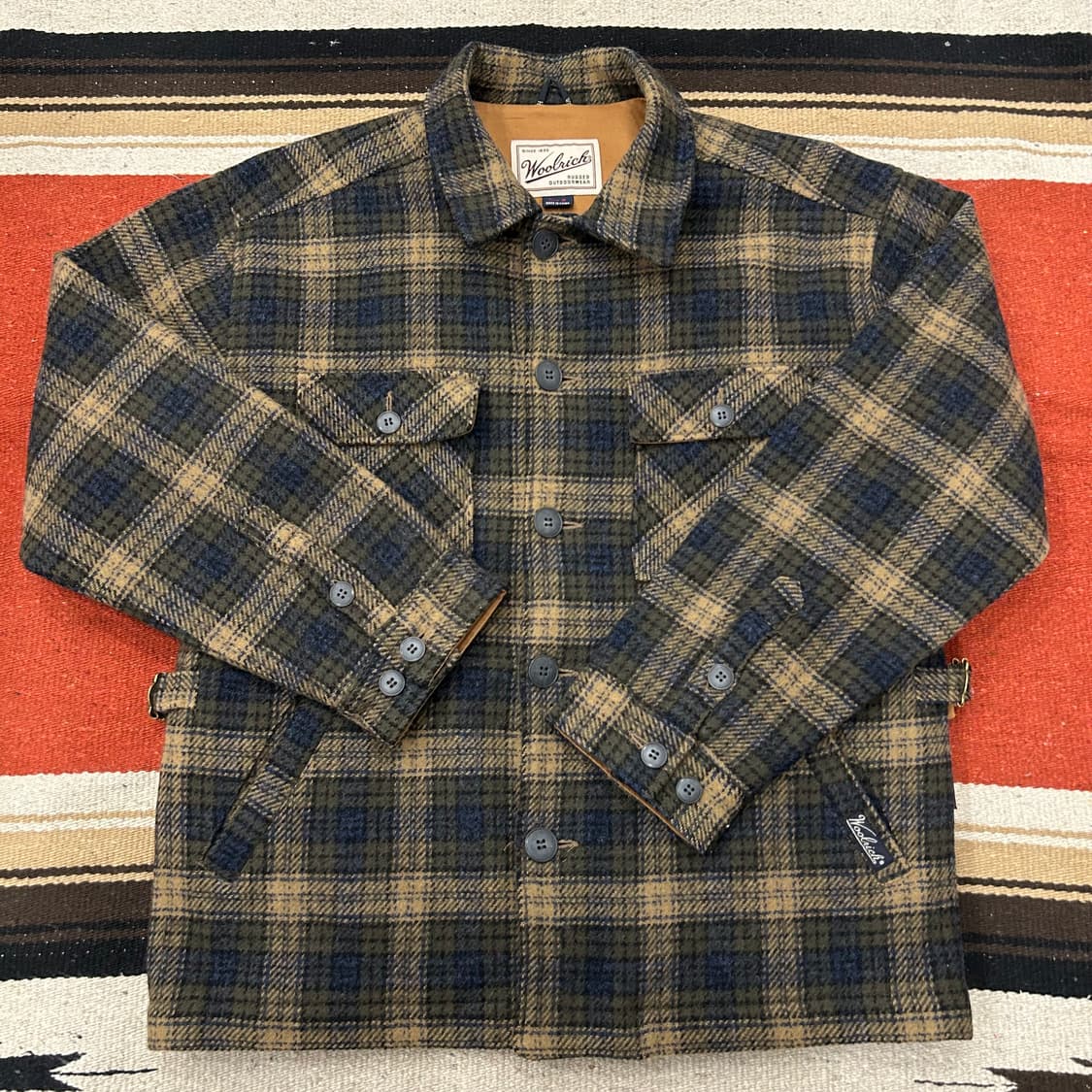 울리치 체크 헌팅자켓 상품이미지1