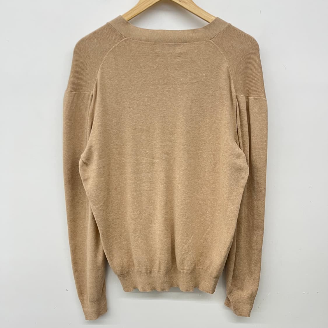 폴로 랄프로렌 베이지색 가디건 남XL 상품이미지6