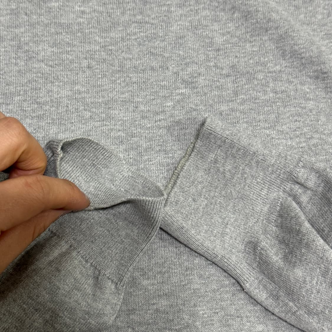 폴로랄프로렌 피마코튼 그레이 가디건 M 상품이미지10