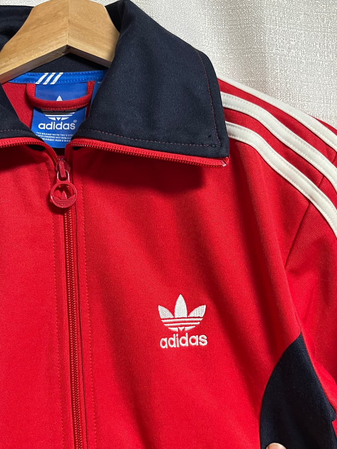 아디다스 유로파 져지 트랙탑 파이어버드 레드 90 상품이미지4