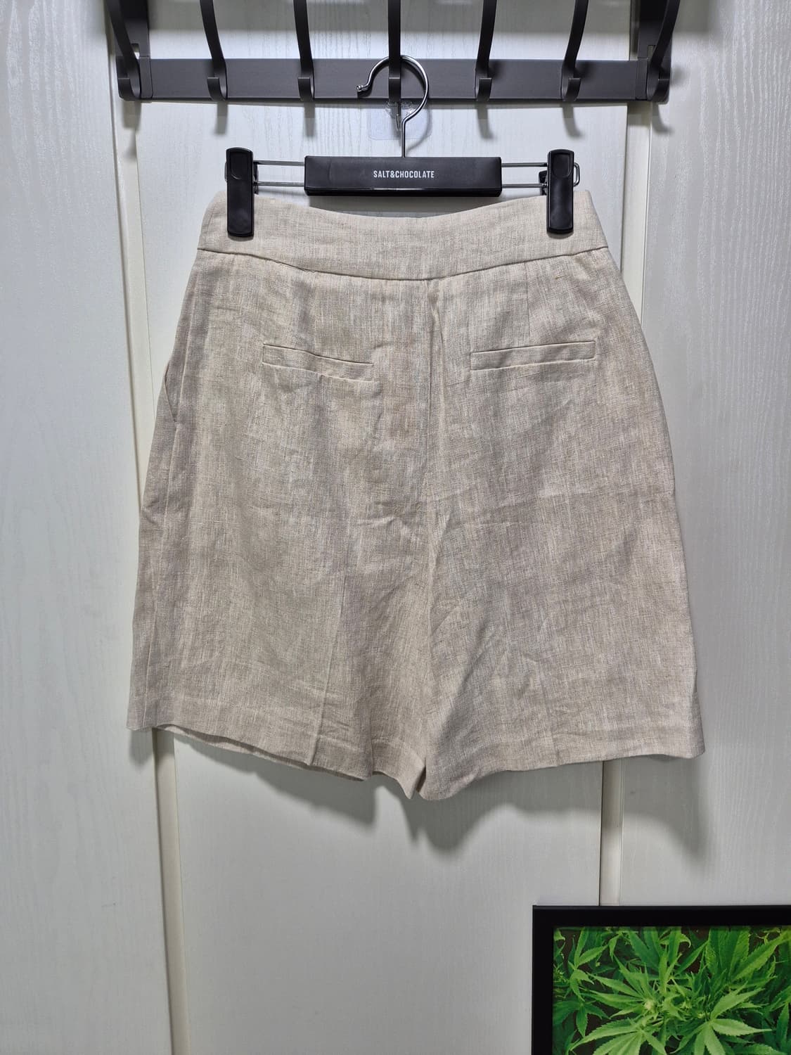 NAIN 베이지 린넨 반바지 상품이미지7