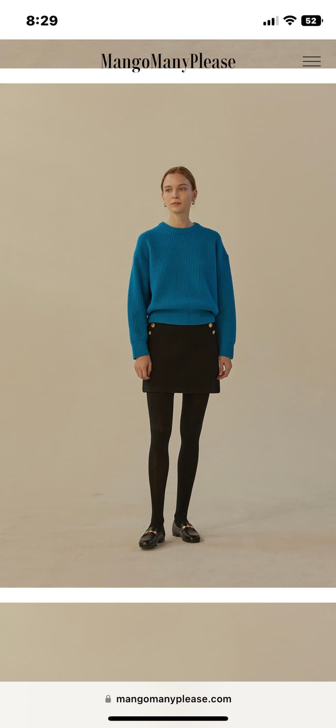 망고매니플리즈 RENNE CASHMERE KNIT 상품이미지4
