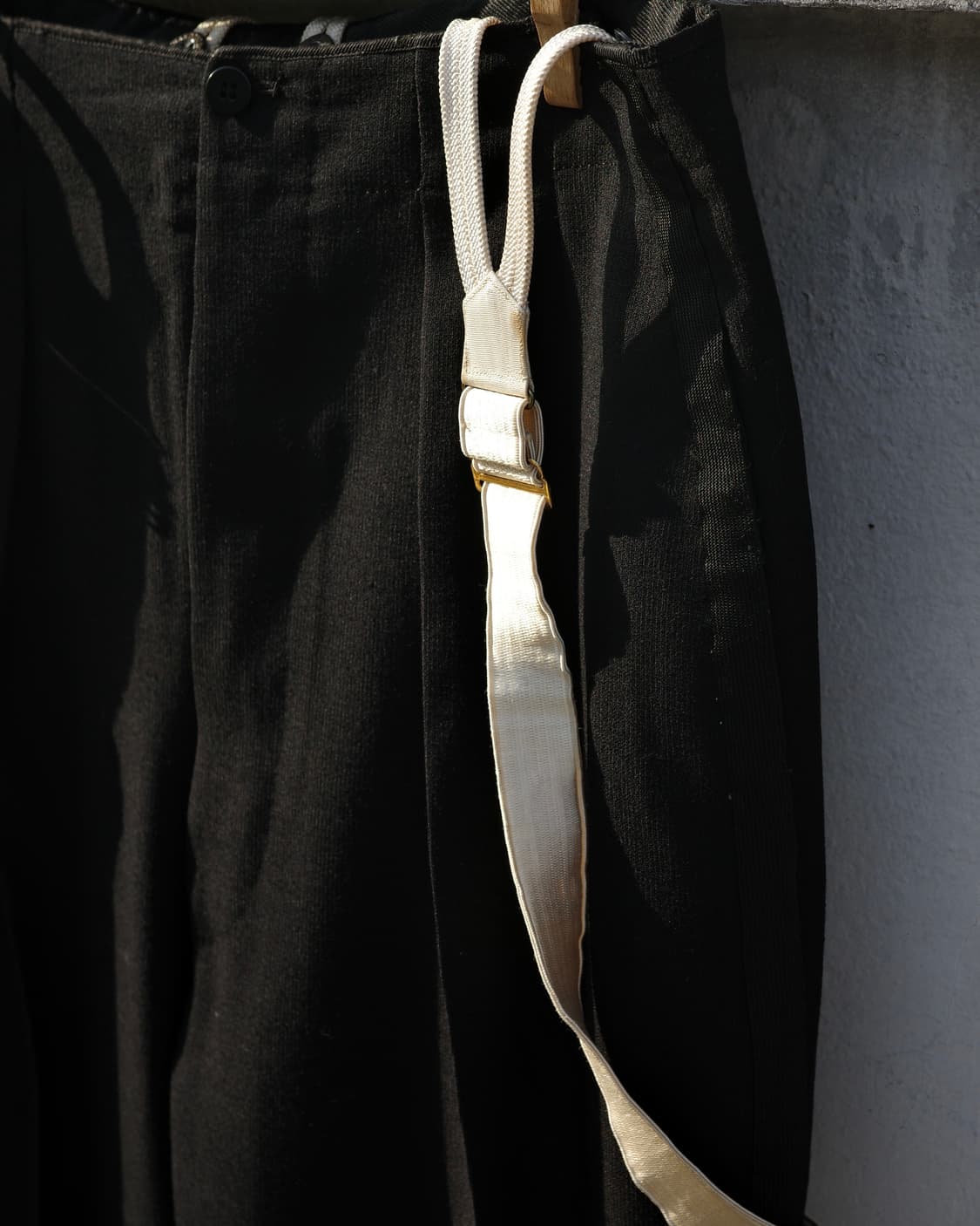 70s 빈티지 사이드 라인 턱시도 울 슬랙스 상품이미지3