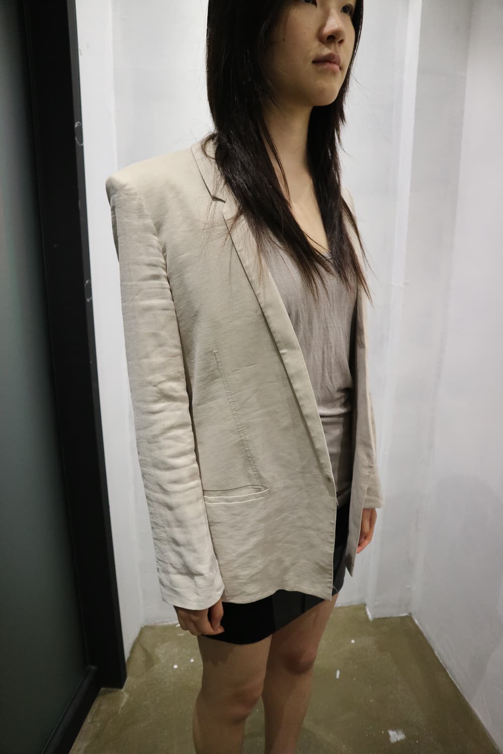 Helmut Lang Linen Blazer 상품이미지1