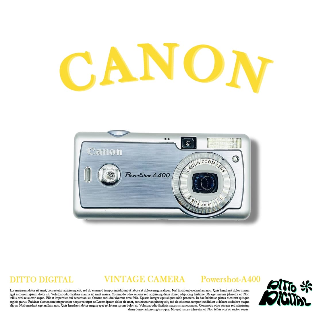 Canon Powershot-A400디카 상품이미지1