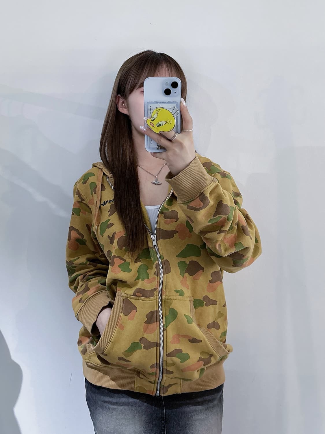 아디다스 카모 후드집업 상품이미지2