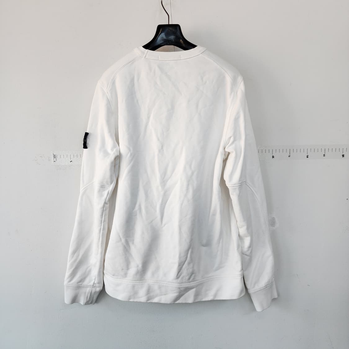 스톤아일랜드 화이트 맨투맨 상품이미지5