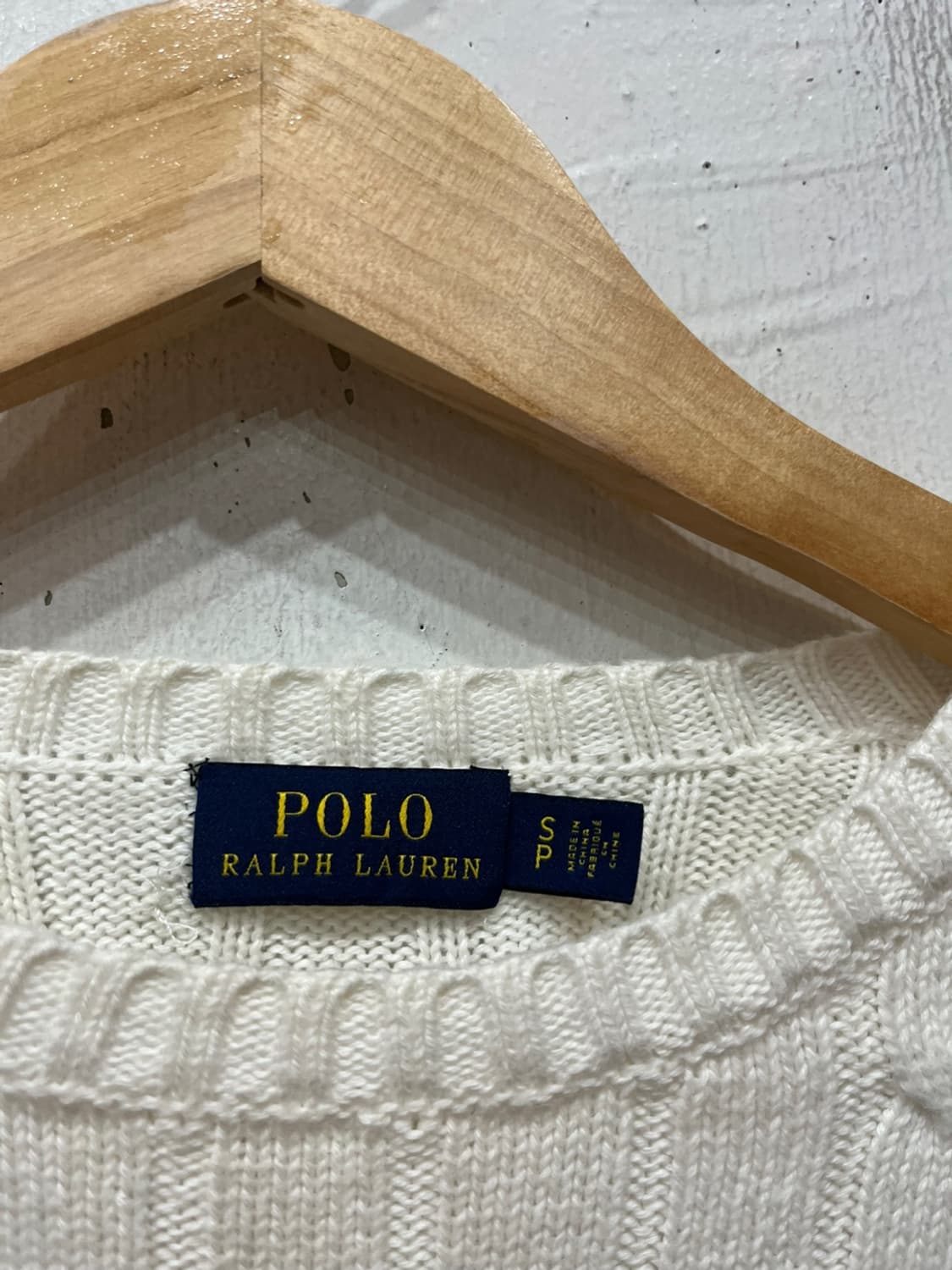폴로랄프로렌 코튼 케이블 니트 우먼즈 상품이미지4