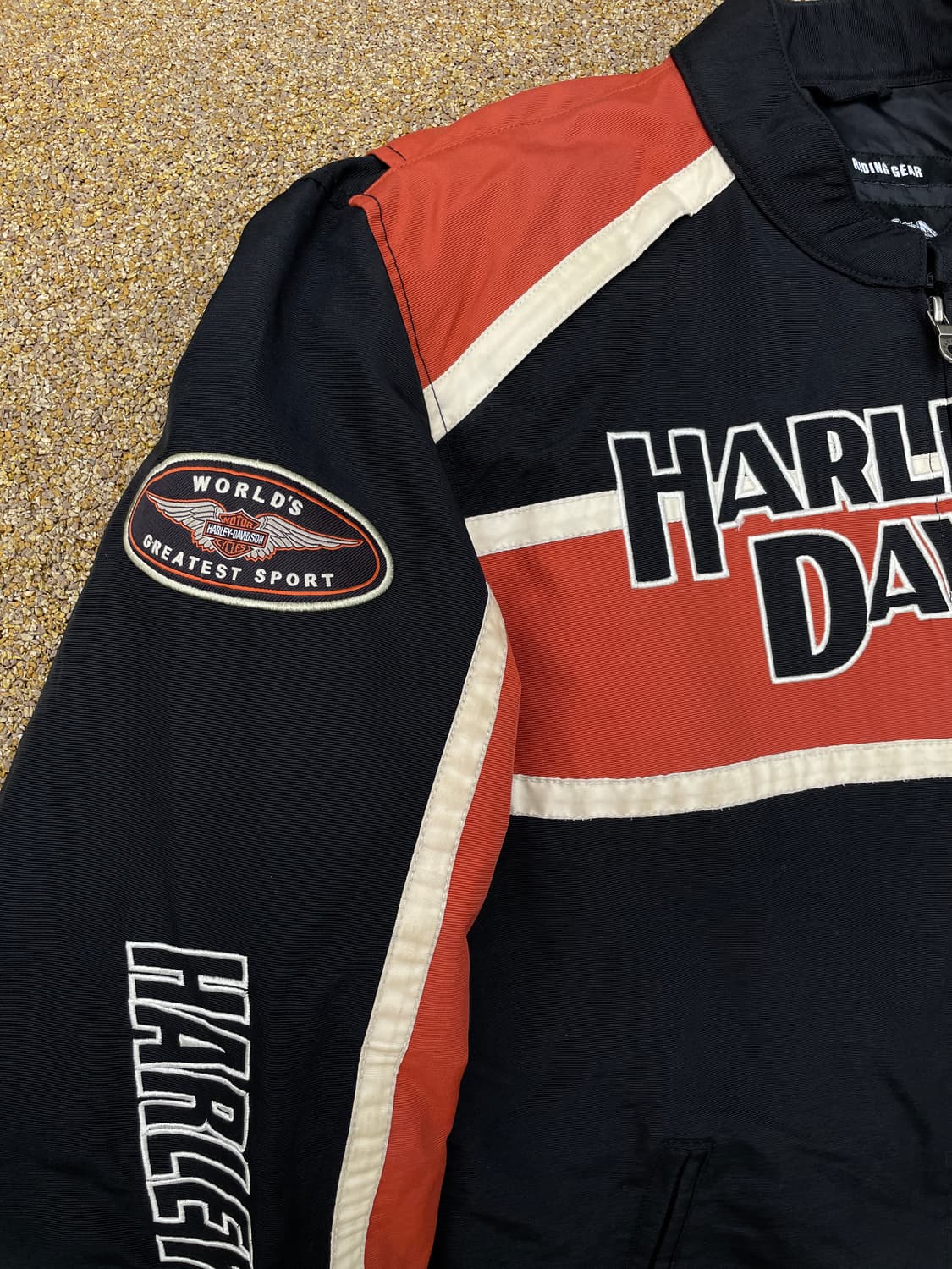 할리데이비슨 나일론 라이더 자켓 상품이미지4