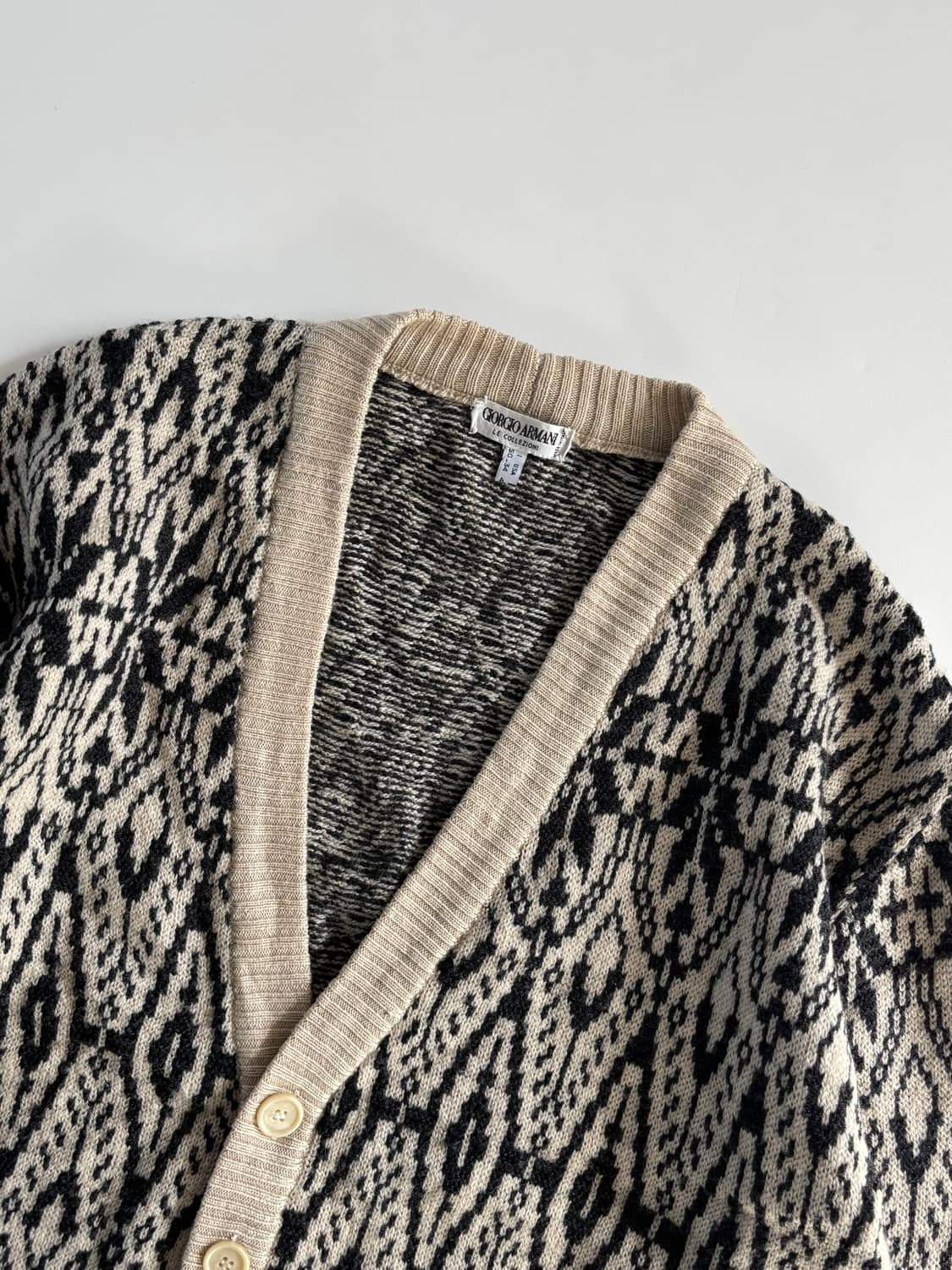 Giorgio Armani 패턴 가디건  상품이미지7