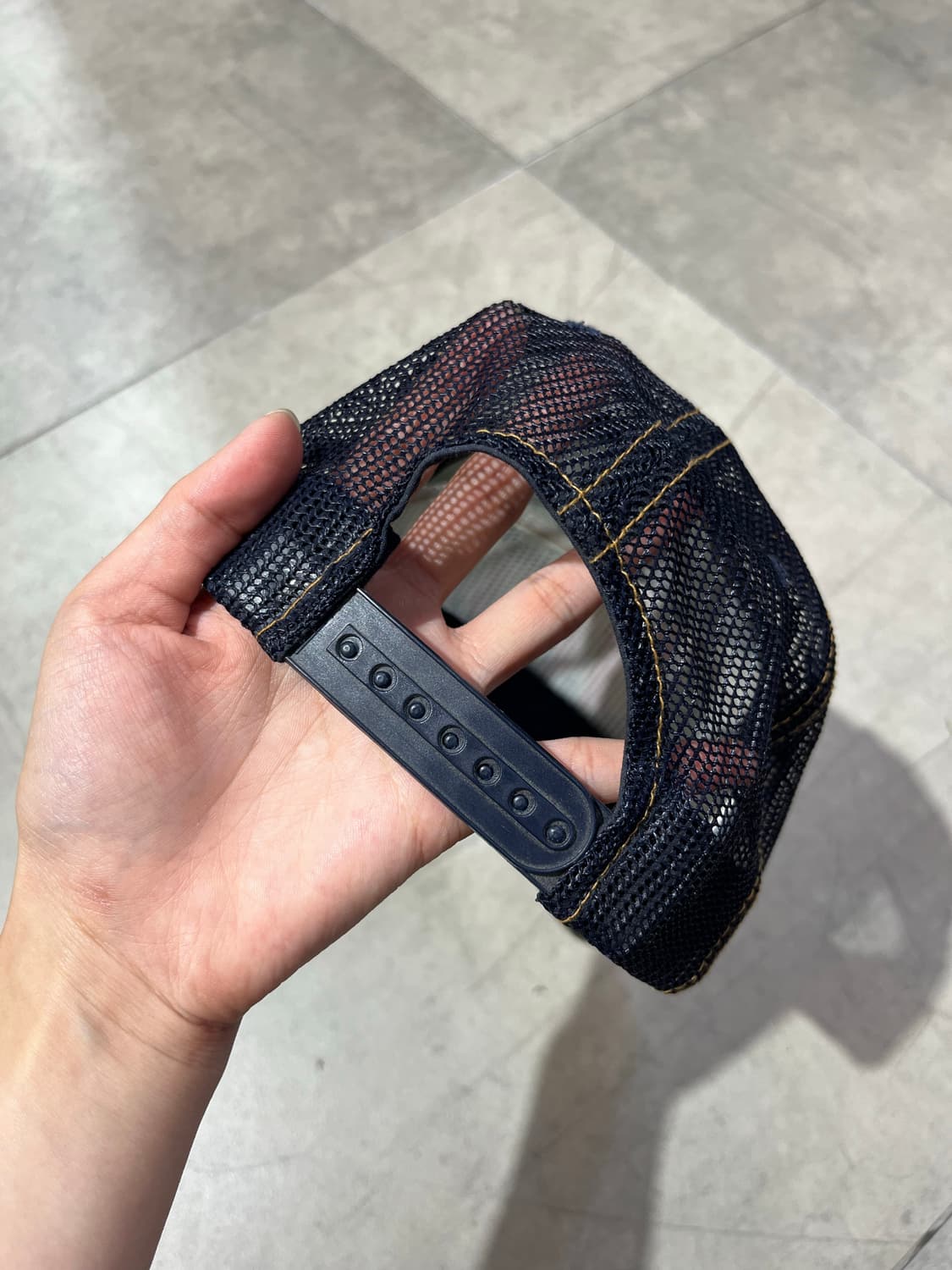 Von Dutch 카모 미국 국기 메쉬 볼캡 상품이미지5