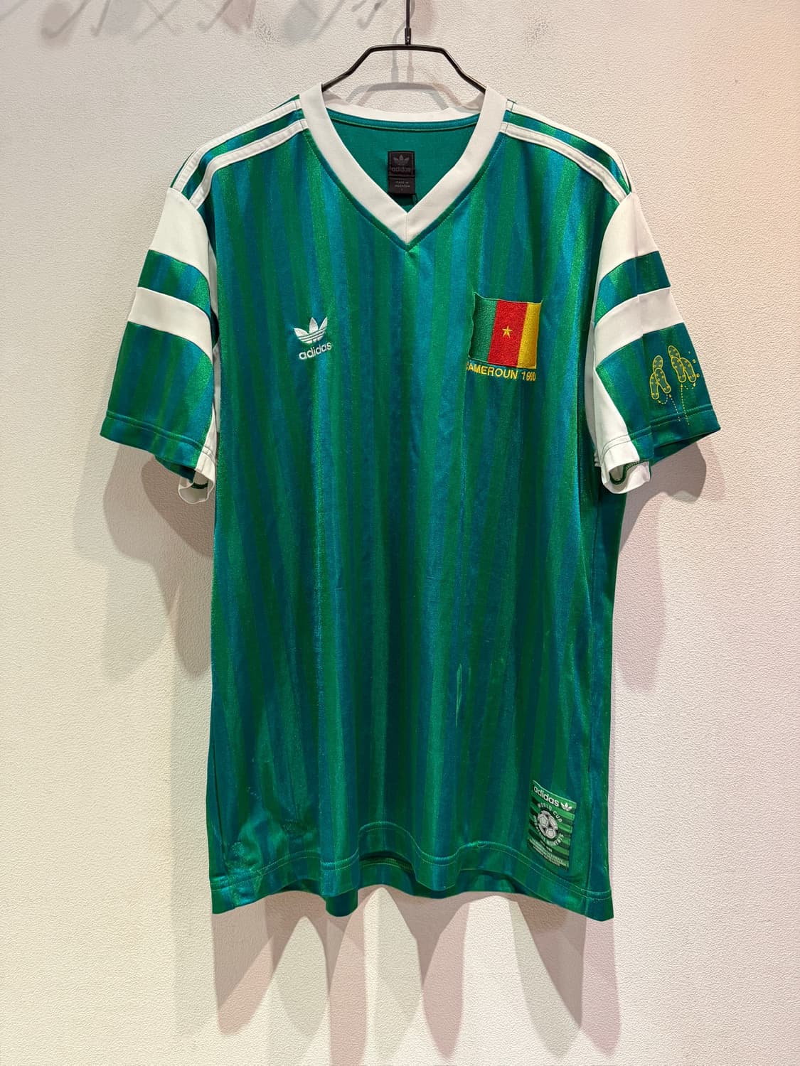 Adidas 1990 Cameroun World Cup Shirt 상품이미지1