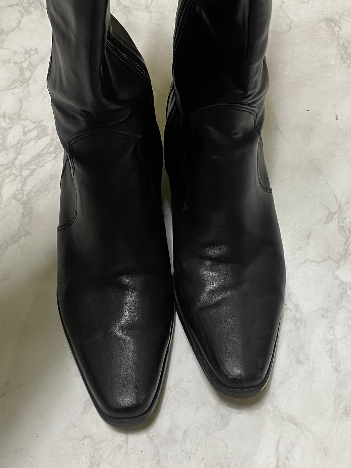 블리썸 가죽 롱 부츠 240 ~ 245 상품이미지3