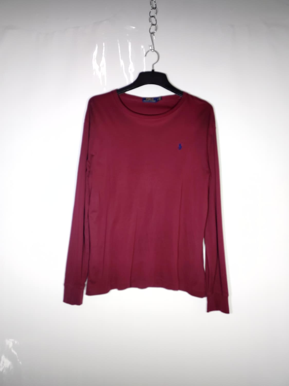 POLO RALPHLAUREN 폴로 랄프로렌 긴팔라운드티(버건디) 상품이미지1