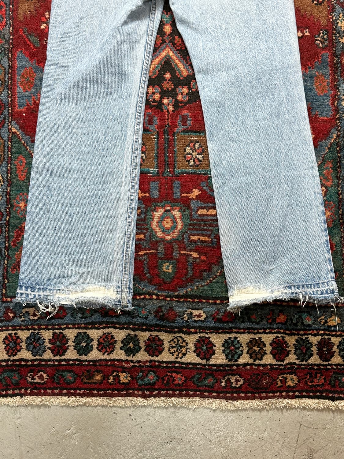 90's USA Made 리바이스 517 부츠컷 플레어진 상품이미지8