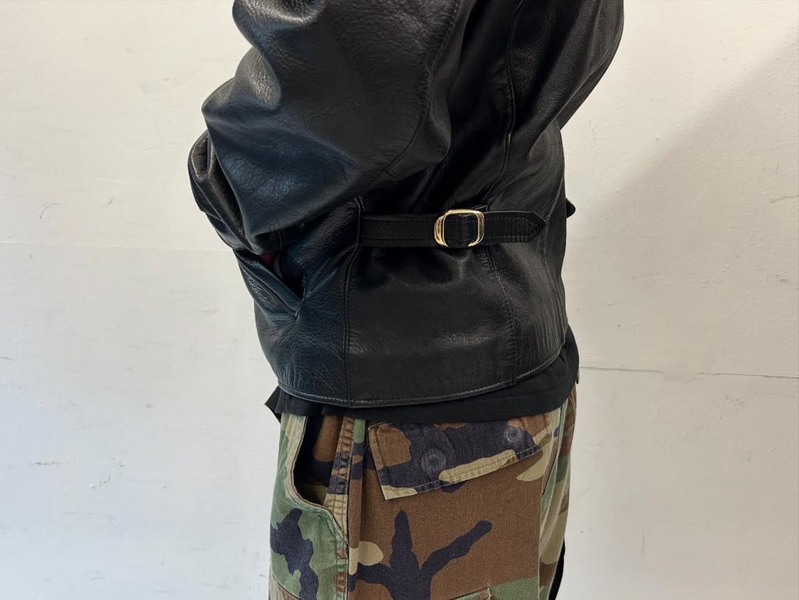 90s Freedom Leather Company by Cozy 레더자켓 상품이미지4