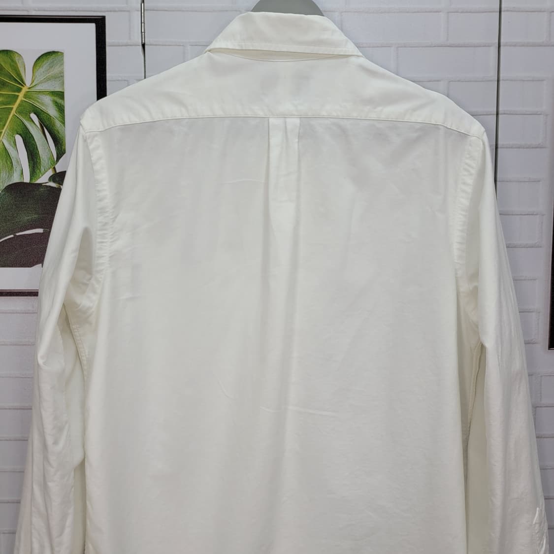 폴로랄프로렌 신형 QR인증 클래식핏 가먼트 다이 옥스포드 셔츠 S사이즈 상품이미지6