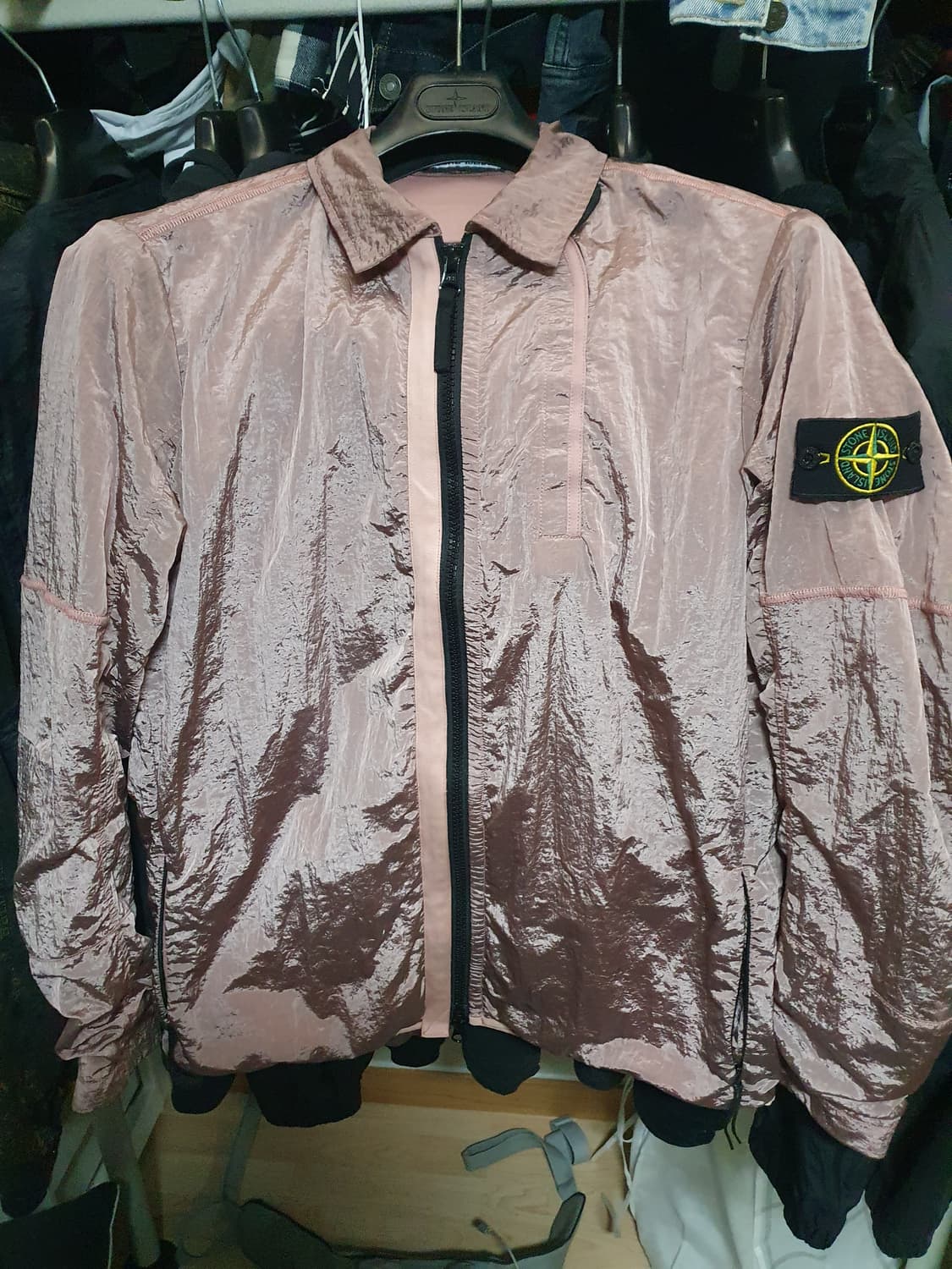 스톤아일랜드 나일론메탈 오버셔츠 XL 상품이미지1