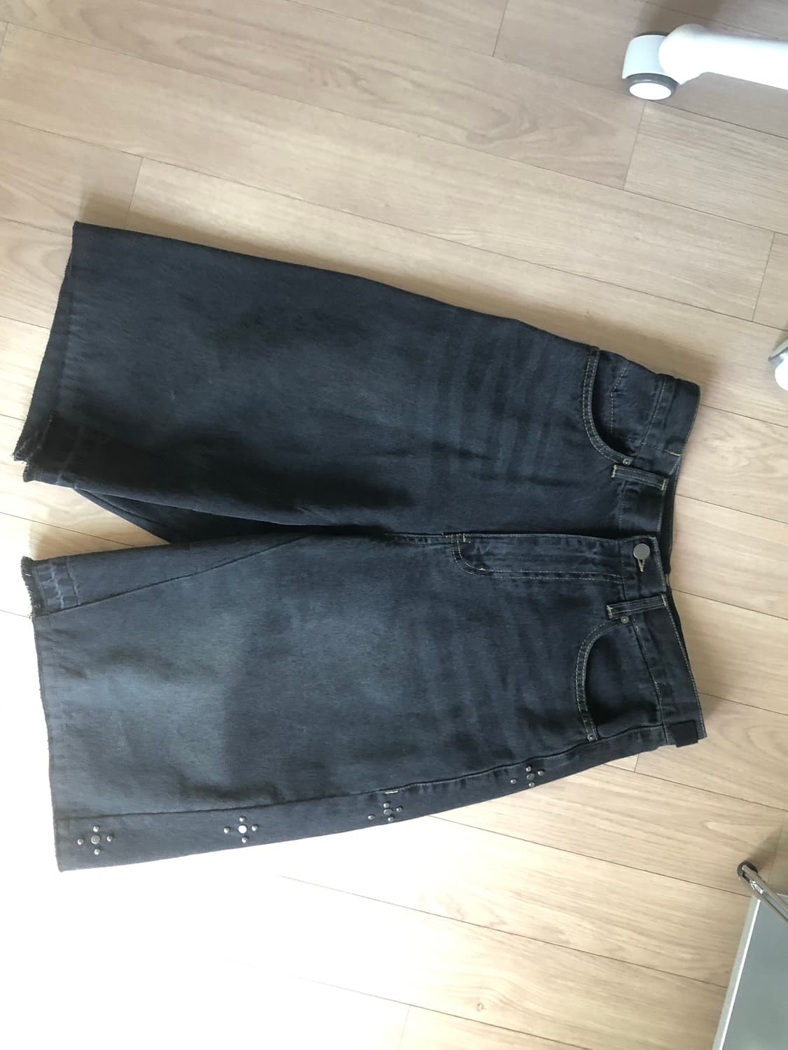 폴리테루 1/2 리벳 고시마 데님 사이즈 (1) 상품이미지3