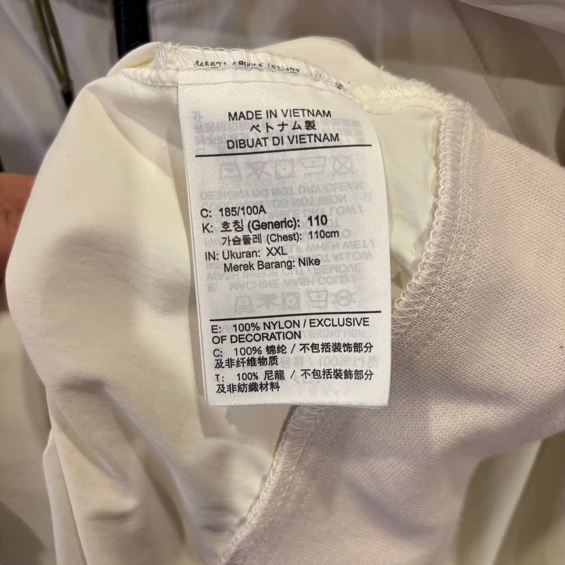 나이키 우븐 언라인드 백로고 후드 아노락 상품이미지8