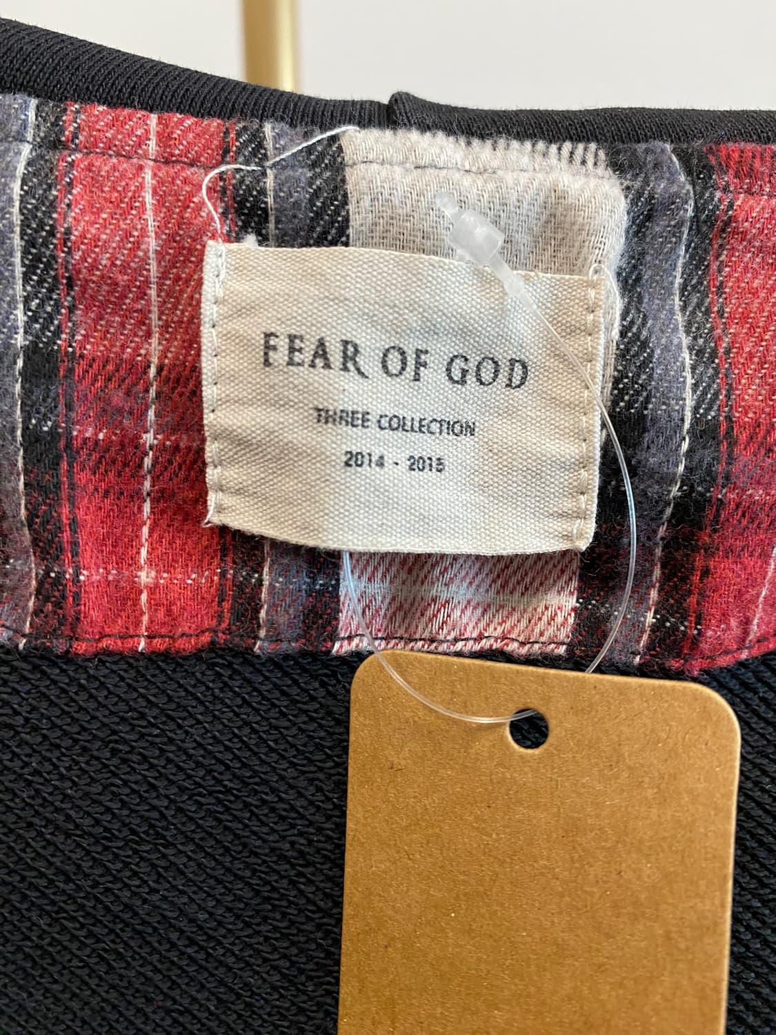 [M]피어오브갓 3rd 컬렉션 체크 자켓 상품이미지4