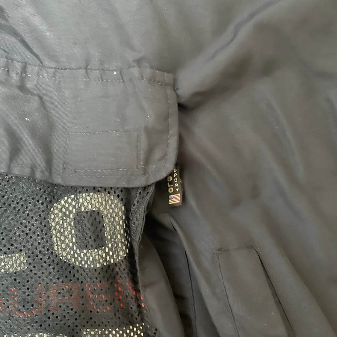 폴로스포츠 빅로고 스펠아웃 아노락 패딩 상품이미지4