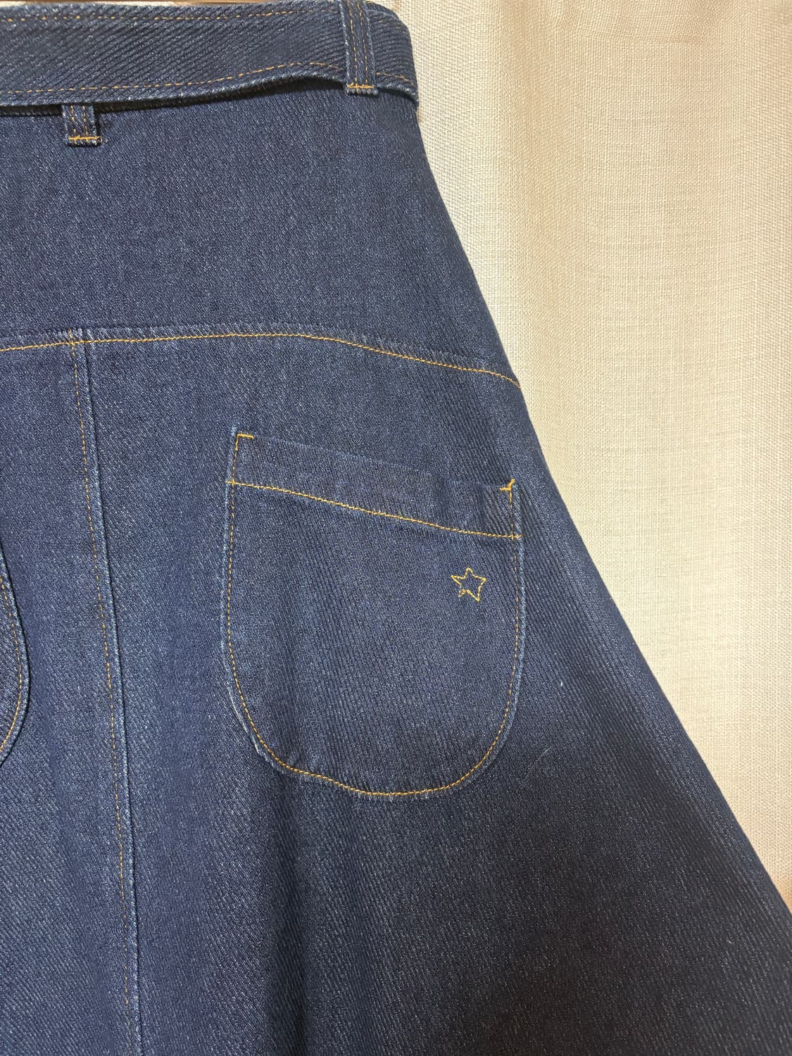 JOCOMOMOLA 데님 스커트 상품이미지4