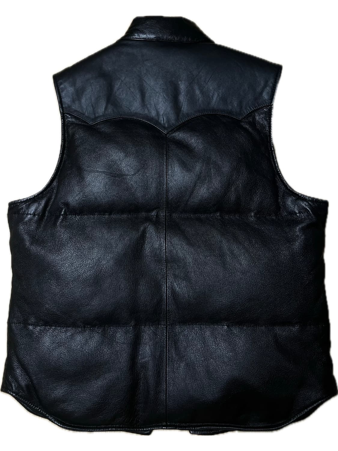 jaydenrose 레더 조끼 패딩 상품이미지2