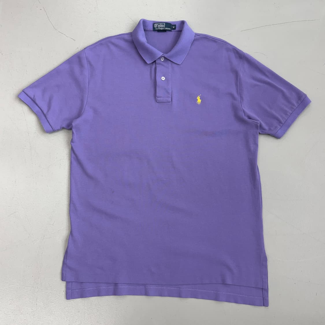 폴로 포니 PK 카라 반팔 티셔츠 퍼플 상품이미지2