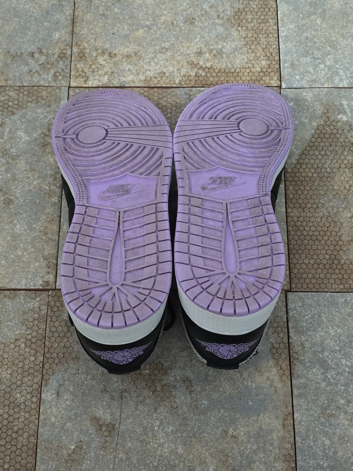 (245)나이키 조던 1 로우 se 블랙 라일락  상품이미지8