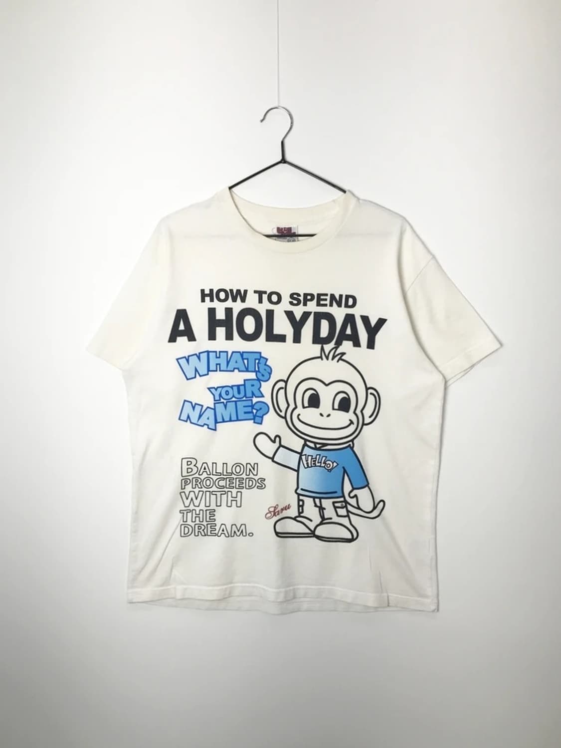 00s Grass Hopper Monkey Graphic Tee 상품이미지4
